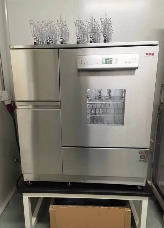 Fully Automatic Laboratory Glassware Washing Machine with Hot Air Drying in Situ Can Clean 84 100ml Volumetric Flasks at a Time