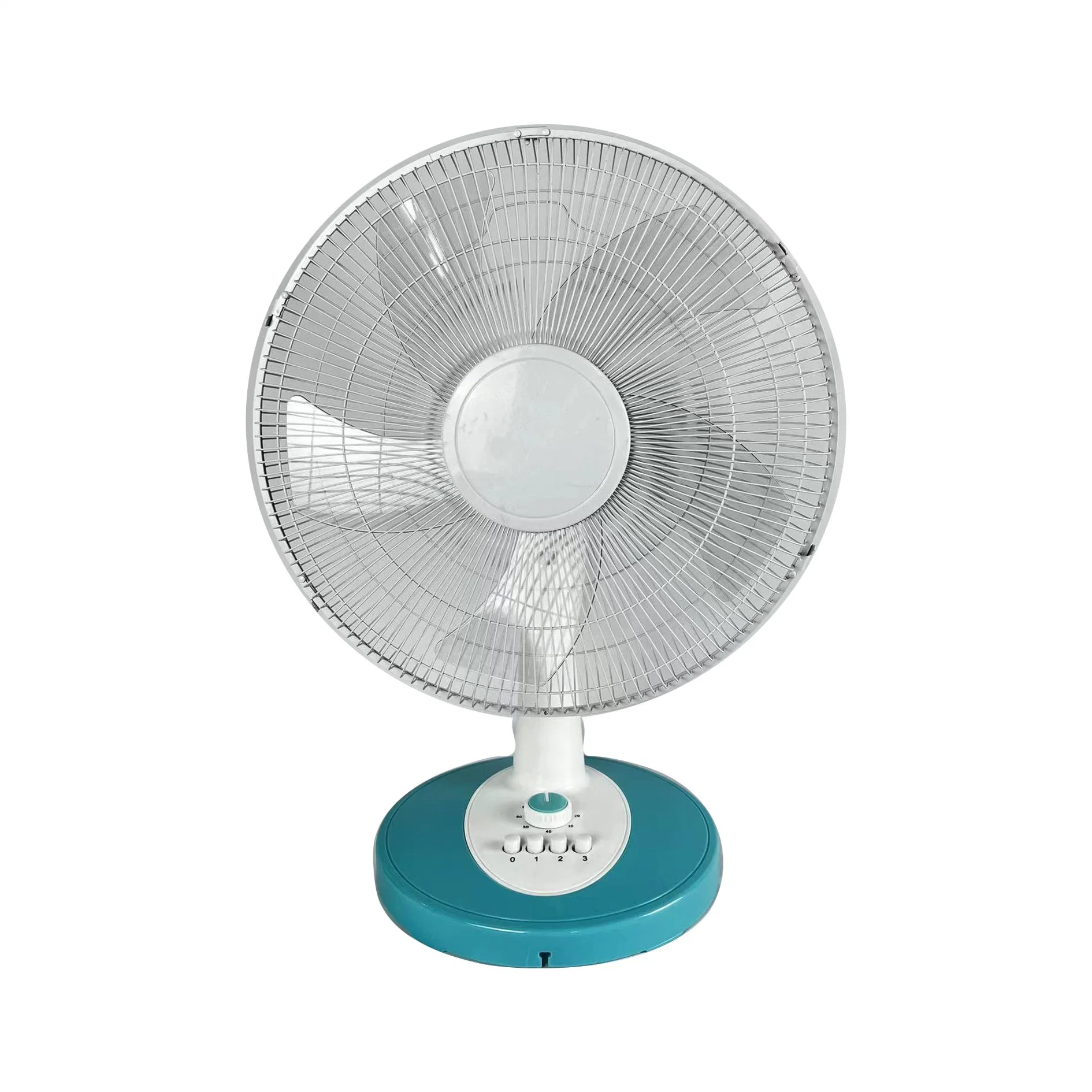 Tabla de 16 pulgadas el ventilador Ventilador de mesa con temporizador de 2 horas 5 PP Enfriador de aire de las hojas