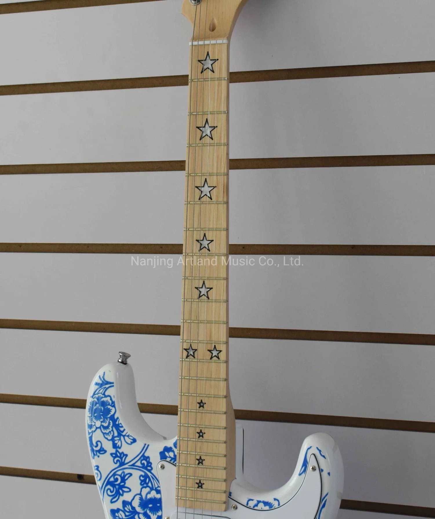 Electric Guitar (EG003) Blue Flower