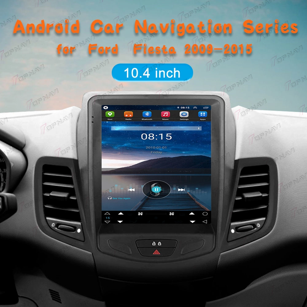 Android13 Auto DVD Player GPS Navigation für Ford Fiesta 2009 - 2015 Auto Radio Player Auto Video Multimedia Head Unit