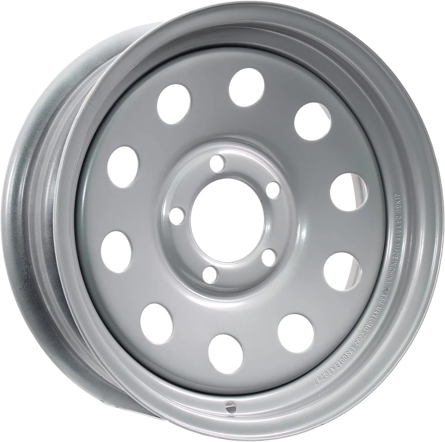 Trailer Wheel Rim 15X5 Silver Modular