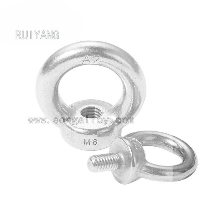 DIN580 Stainless Steel Eye Bolt Hardware Rigging