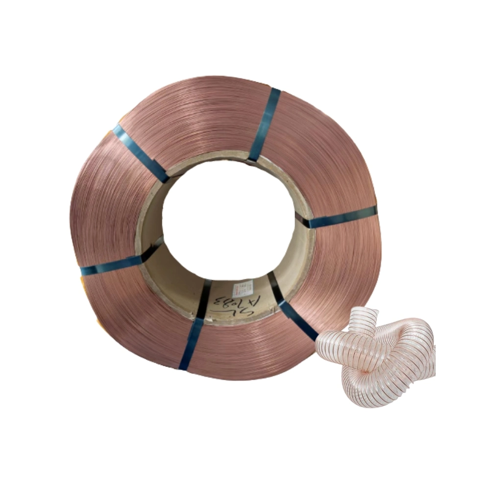 China Raw Material Copper Coated Steel Wire for PU Steel Wire Hose