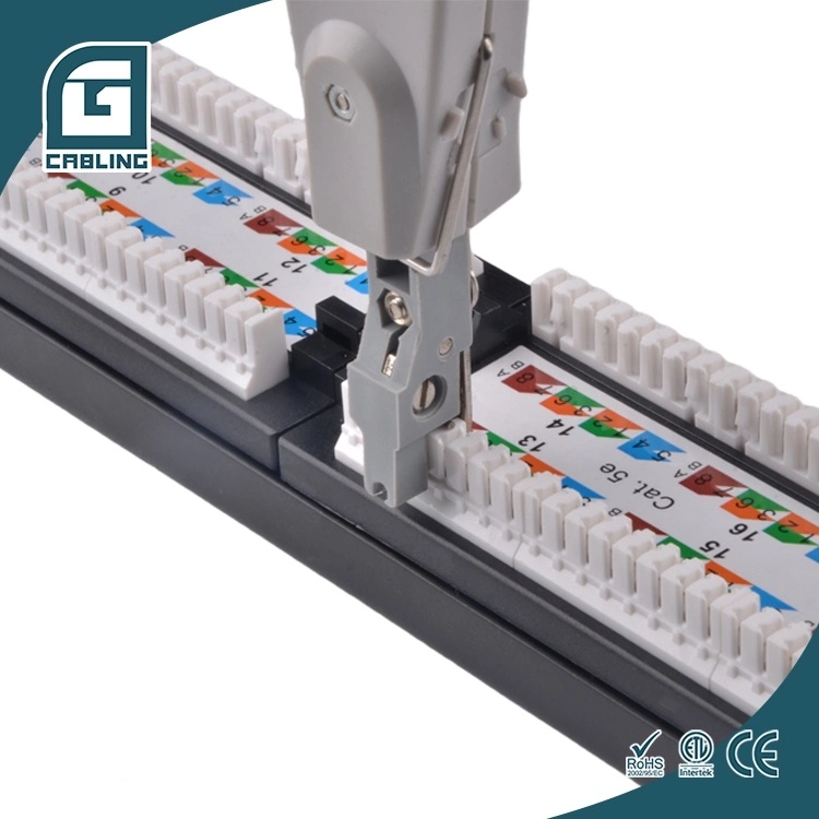 Gcabling Home Network Patch Panel Panel de conexiones de red 8 Leviton Puerto Patch Panel de la red