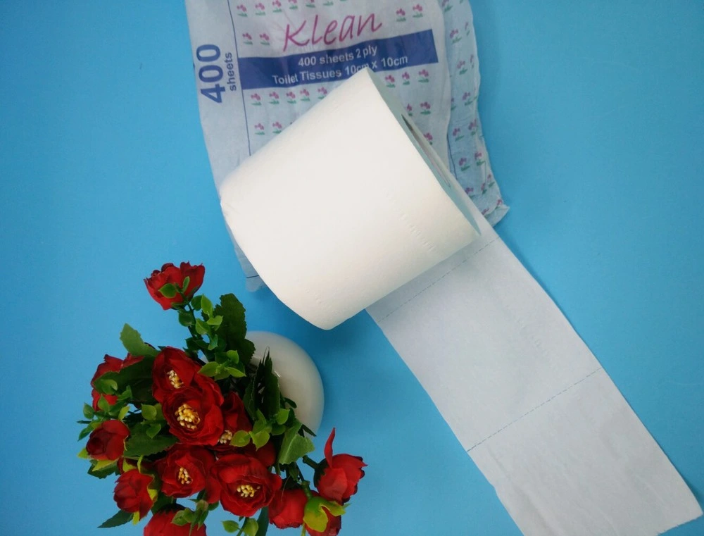 Hygiene Toilettenpapier Fabrik Direkt Weiße Toilettenpapier Tissue,