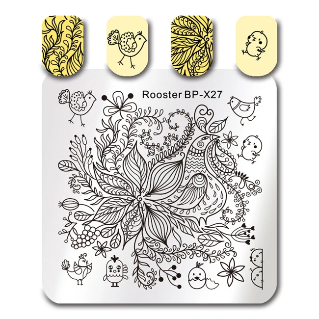 Manufactory and OEM Nail Art Stamp Template