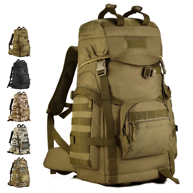 Laptop Molle Backpack Waterproof Combat Tactical Tactical Bag Outdoor BSCI Unisex Waterproof Rucksack Soft Handle