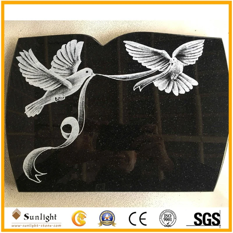 Polished Granite Tombstone on Cheap Price Customized Design Monuments Plaques