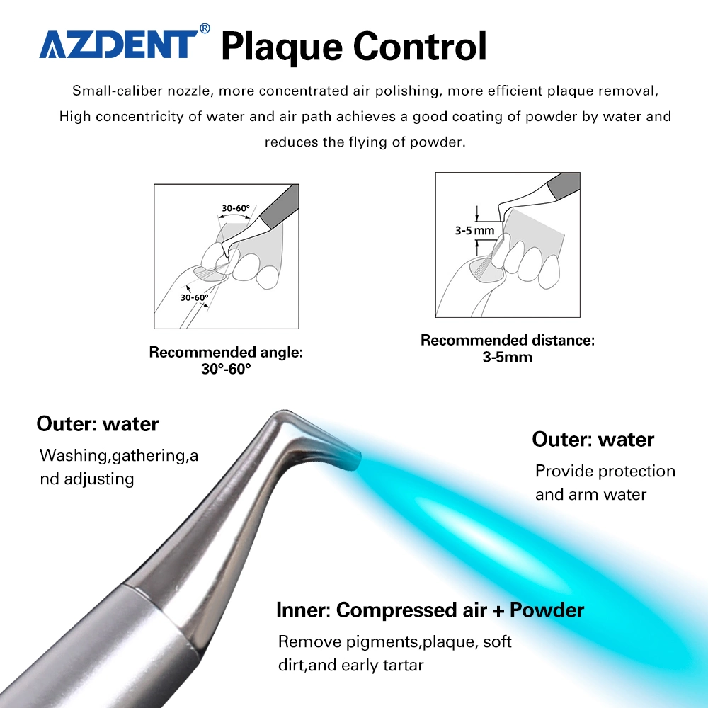 Azdent Hot Sale Dental Periodontal Ultrasonic Scaler with Air Polisher with CE