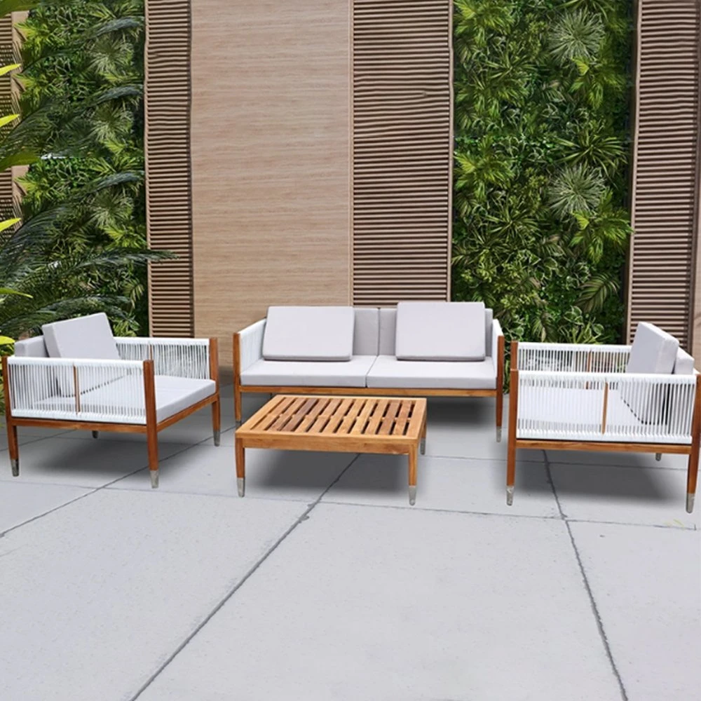 Freizeit Lounge Gartenmöbel Outdoor Sofa Set Moderne Terrassenmöbel Wasserdicht