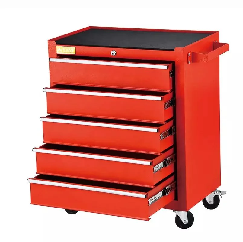 Cheap Factory Europe Market 7 Drawers Metal Roller Cabinet Tool Trolley