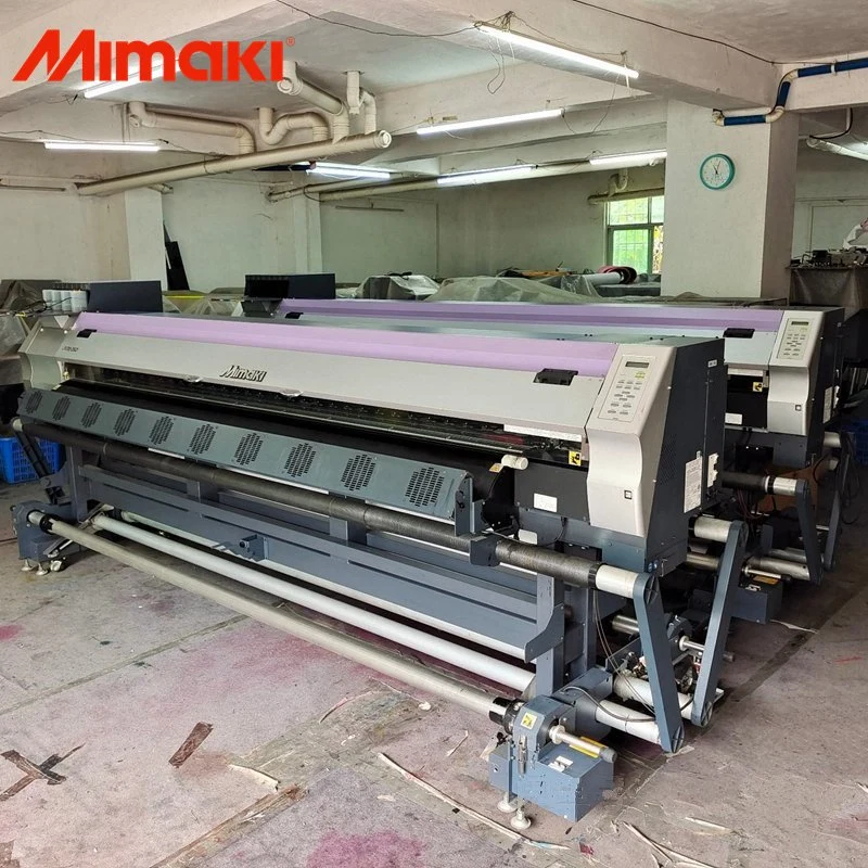 Used Mimaki Amf Ds 1800 Jv33 Jv400-160 Digital Dye Sublimation Printer Second Hand Mimaki Cjv30-130 Cjv150 Eco Solvent Format Printer