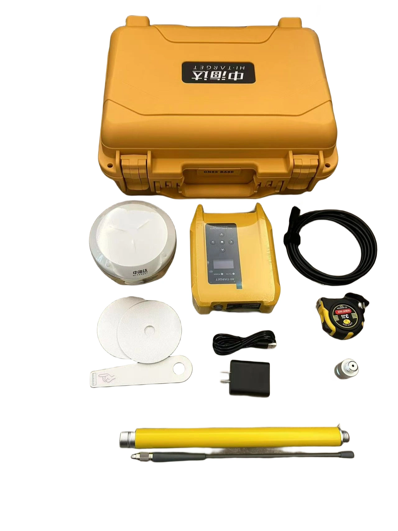 2023 novo V300 Hi-Target com 1408 canais GNSS RTK Land Equipamento de levantamento IMU