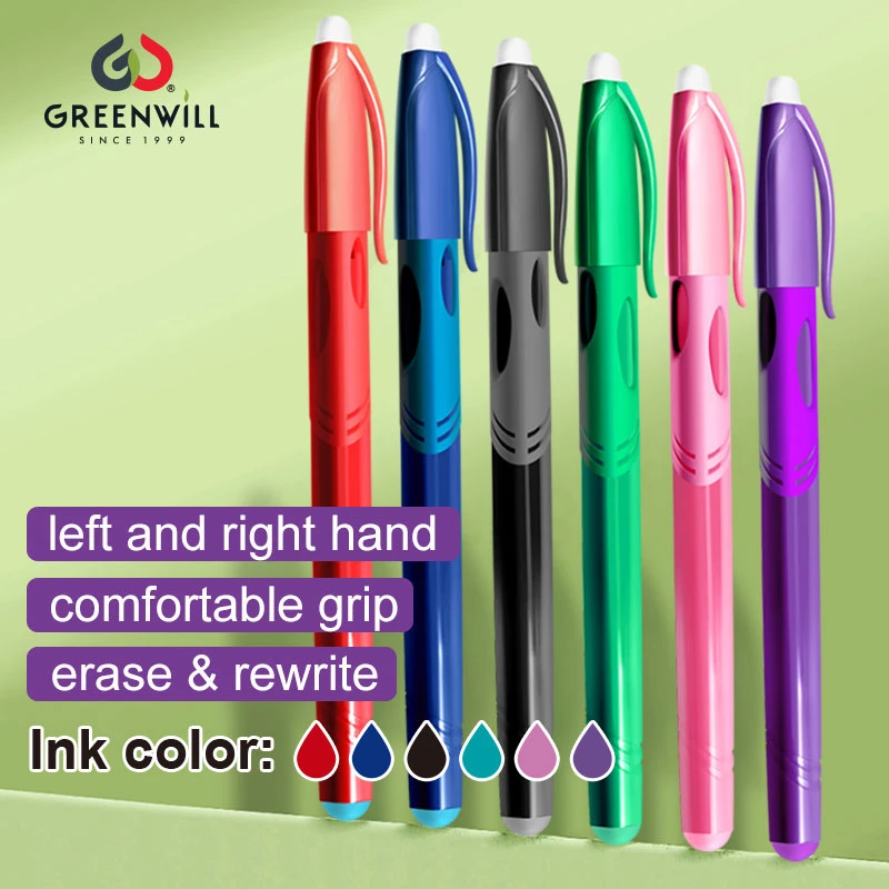 Greenwill-Ergonomic Erasable Gel Pen (KP19003L+R)