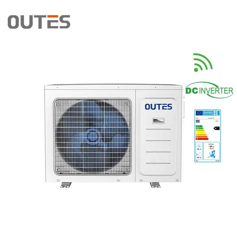 Outes 12 kw R410A Residential A+ Grade Space Cooling Space Heating (تسخين مساحة التبريد من الدرجة A++) مضخة مياه ساخنة مضخة حرارة مياه مضخة سخان مياه مع Evi قم بالتمرير يعمل الضاغط في -25c