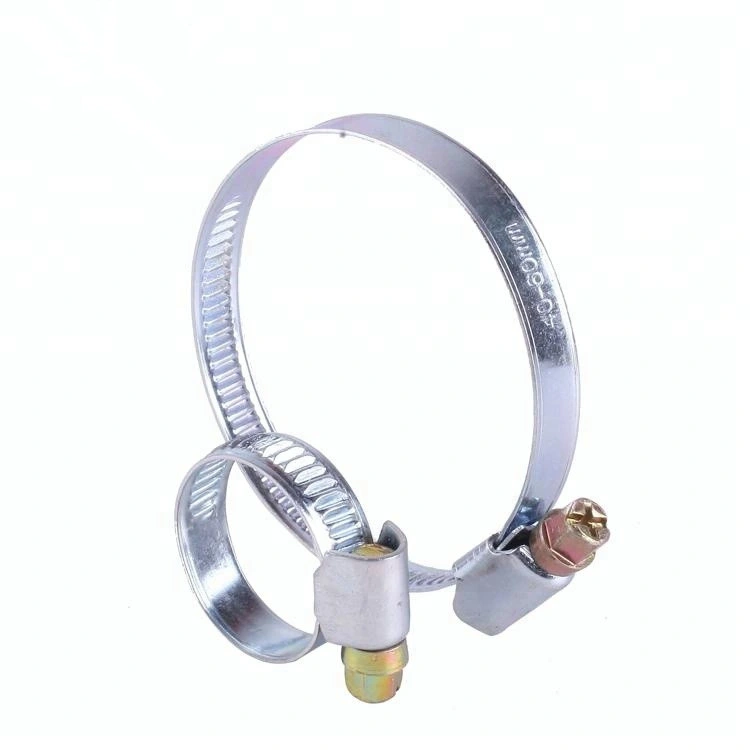 Germany Stainless Steel Hose Pipe Clamp, Customized Tube Clamp Zinc Plated