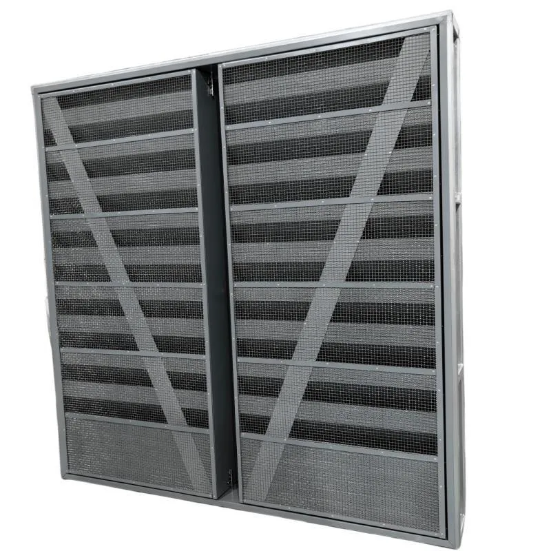 Ventilation Noise Reduction Scheme-Acoustic Panels, Acoustic Louvers