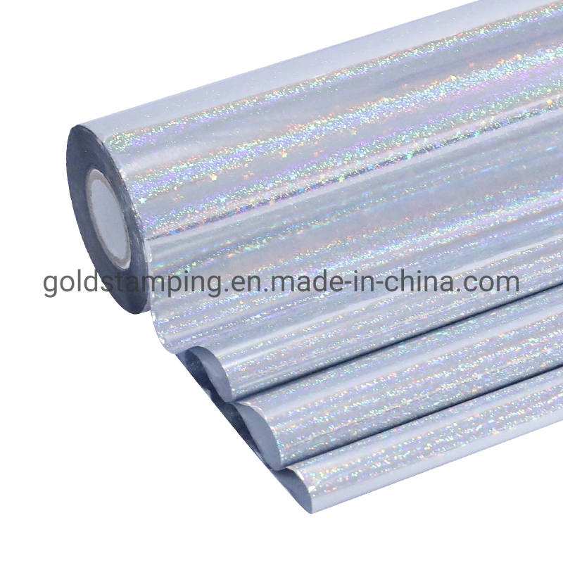 Silver Holographic Hot Stamping Foil Laser Film