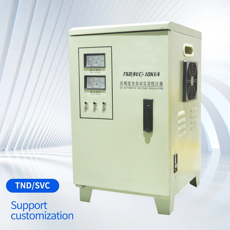 Tnd/SVC Series 0.5~30kVA AC 220V Single Phase Automatic Voltage Power Regulators