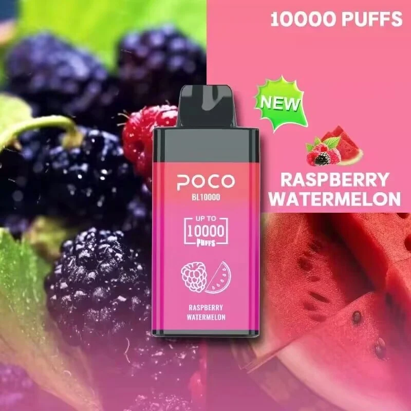 Original 10000 Puff Poco Bl Disposable/Chargeable Vape Pen E Cigarette with Airflow Control Rechargeable Battery and 20ml Prefilled Pod