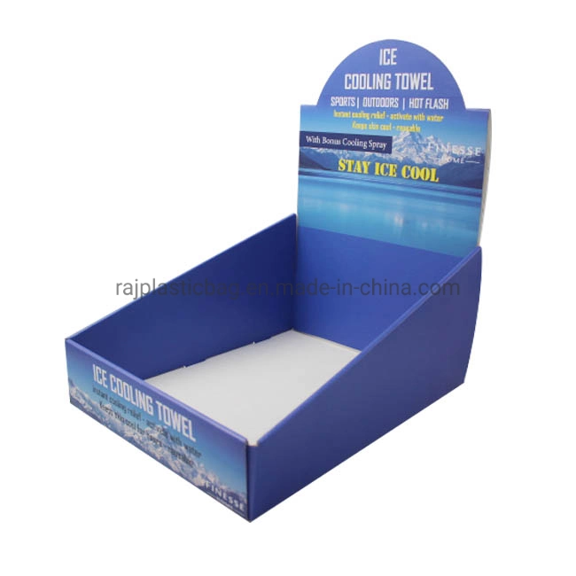 Snap Lock Paper Perforated Line Carton Packaging Customized Cardboard Carton Retail Shelf Display Paper Box