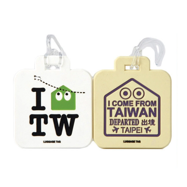 Made in China Manufacture Promotion Gift Customized Cartoon Cute Shape Logo Tag Suitcase Type Soft PVC Name Tag Luggage Tag (YB-LT-6)