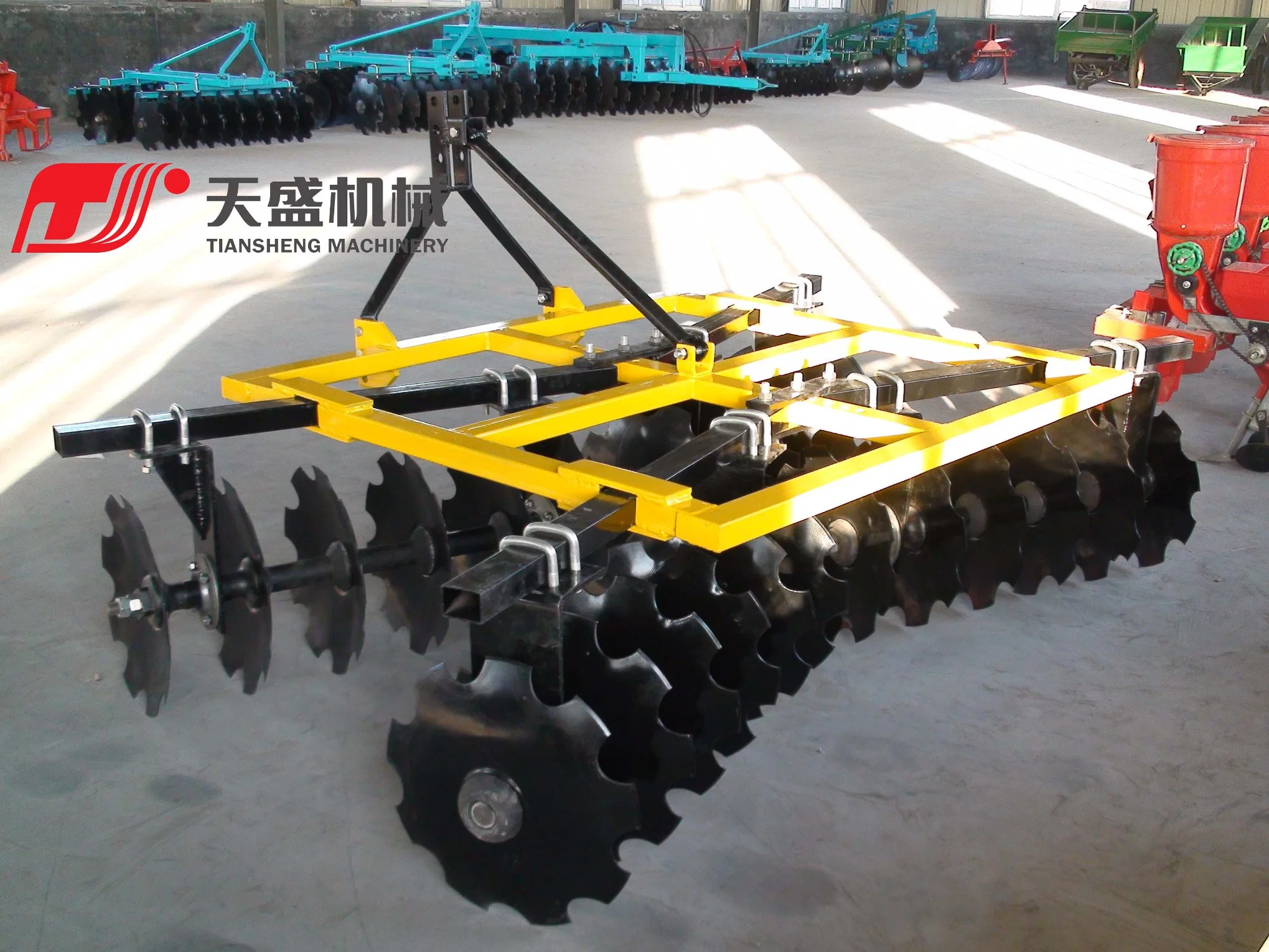 New Agricultural Machinery 24blades Symmetrical/Opposed Light Duty Disc Harrow