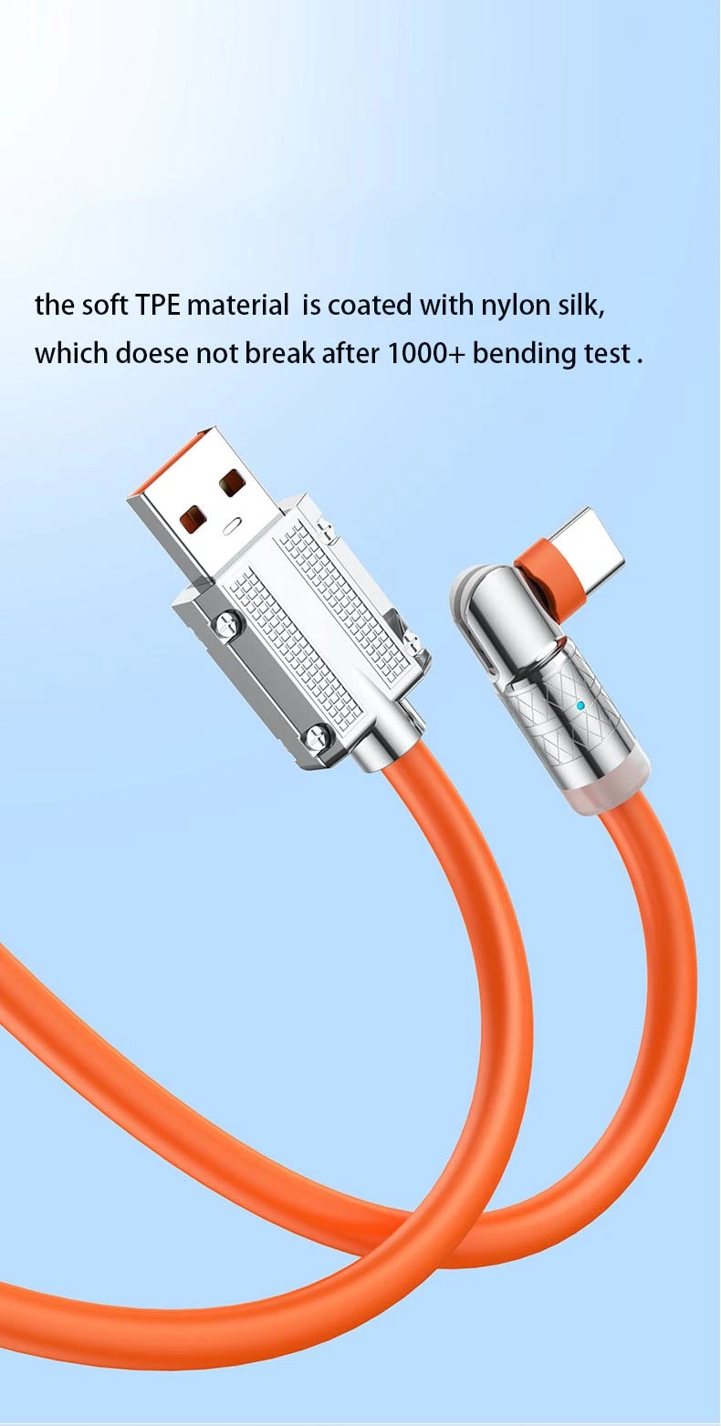 Super Data USB 120W6a Charging Cable Use for Various Mobile Phones