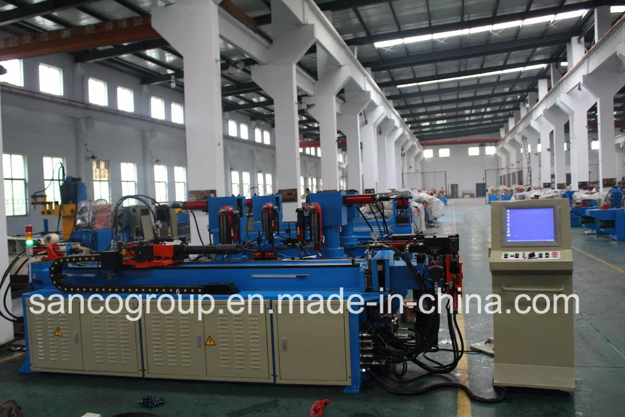 Sanco Mandrel Steel Pipe Tube Bending Machine for Aviation Used in India