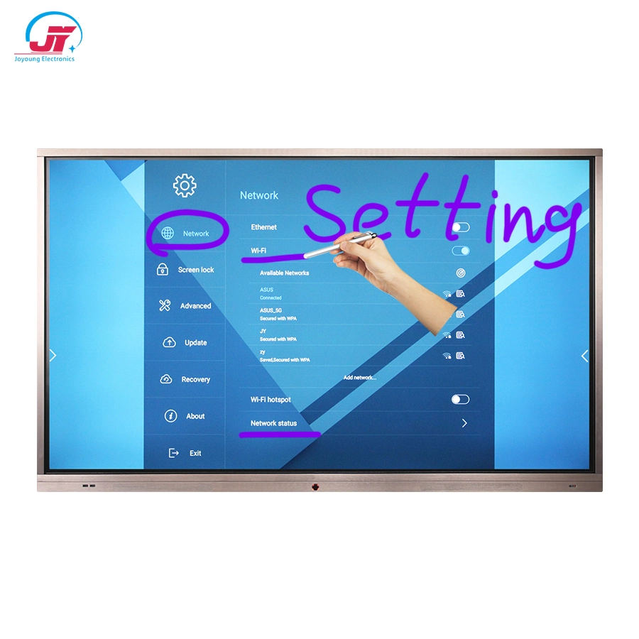 High quality/High cost performance  4K LCD LED Smart Electronic Whiteboard Interactive Touchscreen