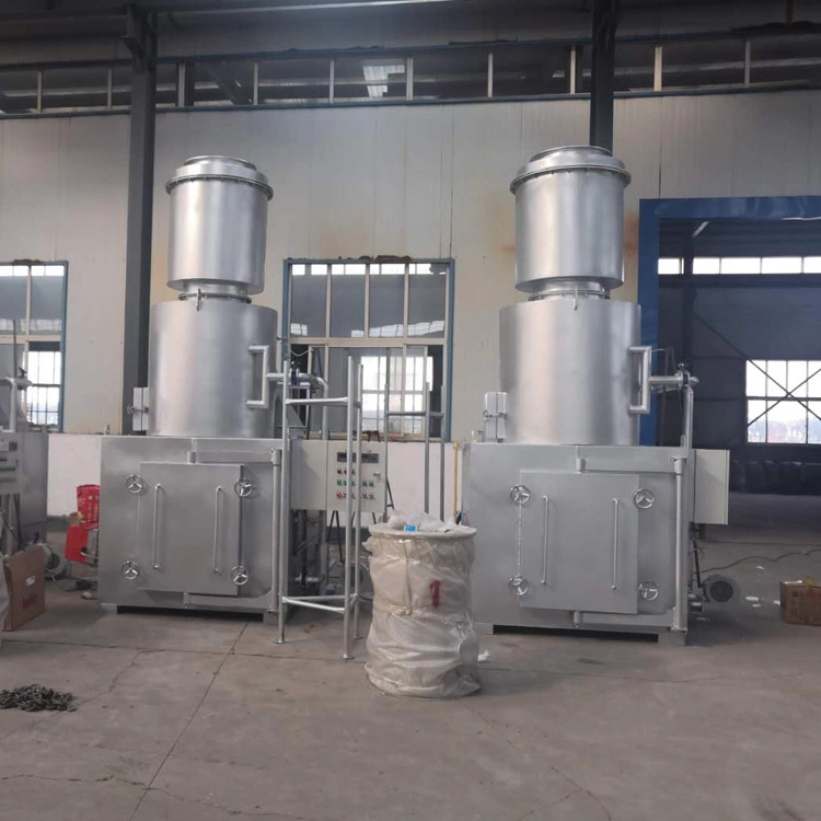 Medical Equipment Portable Waste Incinerator Used for Environmental Protection Municipal Waste Incinerator