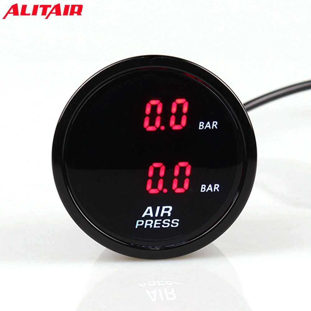 52mm Digital Dual Air Pressure Gauge