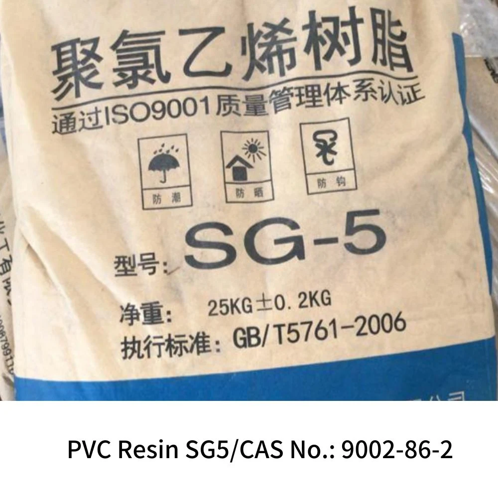 مسحوق أبيض SG5 PVC Resin لألواح السقف