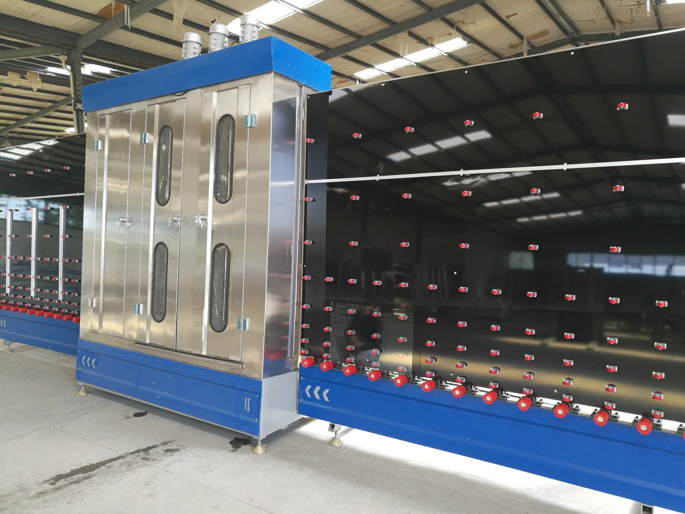 Automatic Glass Washing Drying Vertical Glass Cleaning Equipment for Sale