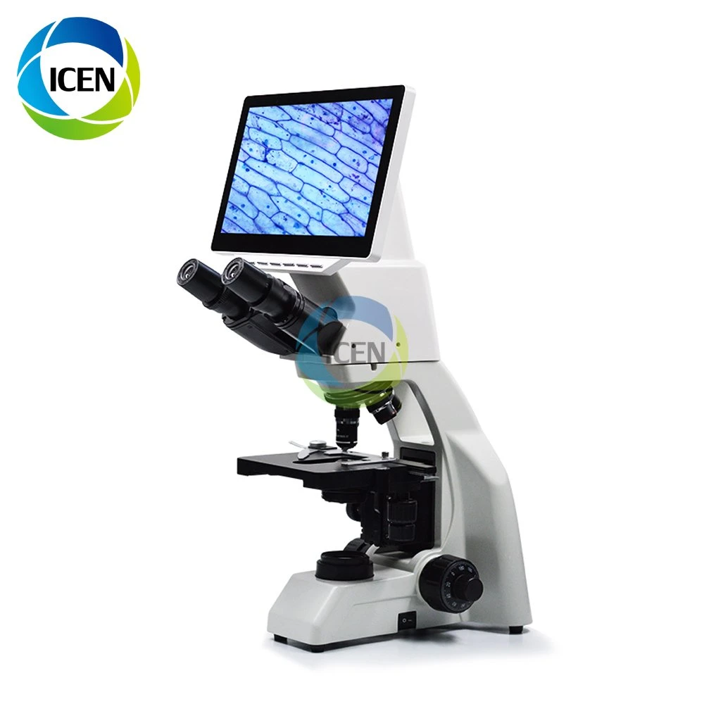 IN-B17 electric medical device wifi digital compound LCD biological microscope price