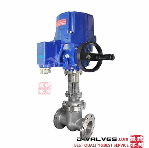 AC 220V DN50 304 Stainless Steel ANSI Flange Pneumatic Knife Gate Valve Air Control Knife Gate Valve