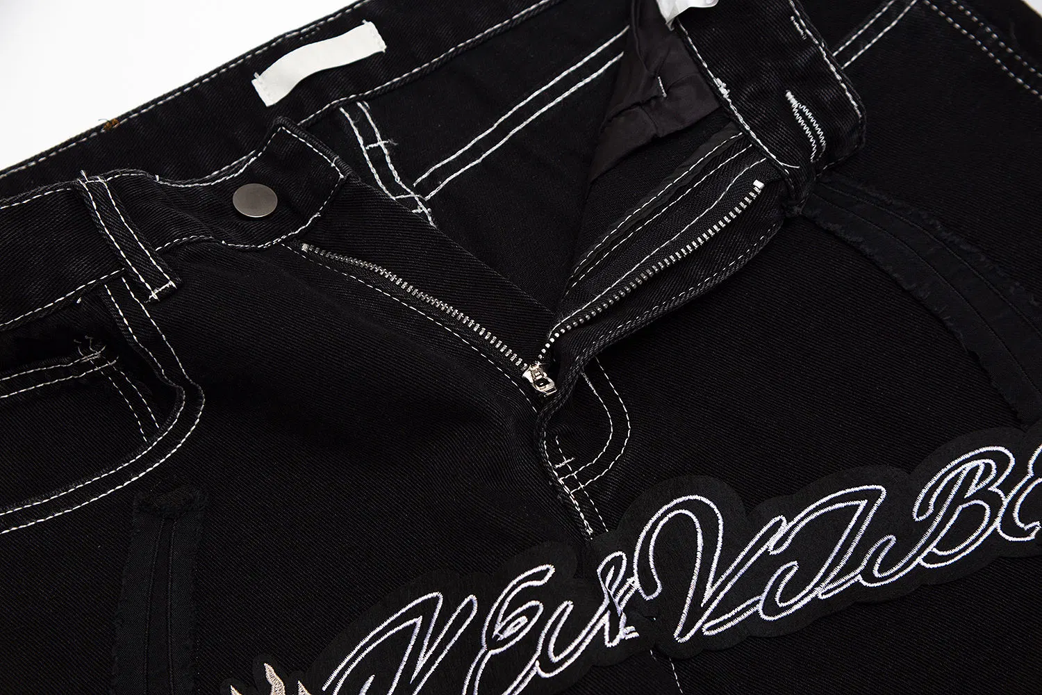 Wholesale/Supplier Men's Black Jeans Pant for Men Black Jeans for Men Custom Logo Jeans Embroidered Jeans Men OEM Black Denim Jeans for Men