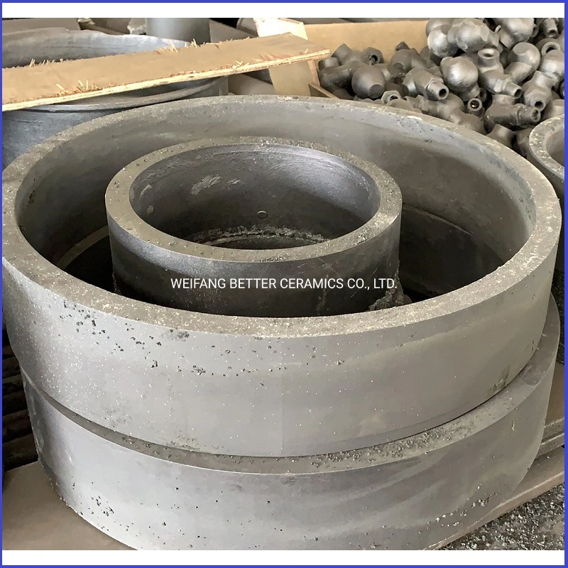 SISIC RBSIC wear resistance material sintering silicon carbide ceramic lining / speical liner