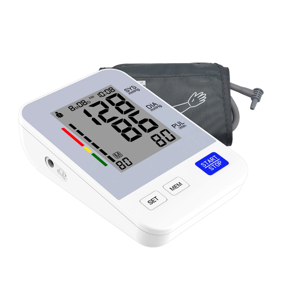 2021 Prix de vente chaude sphygmomanomètre ISO approuvé ce moniteur de pression sanguine OEM de bras supérieur numérique Bp Machine