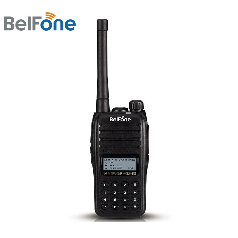 جهاز الإرسال والاستقبال اللاسلكي ثنائي الاتجاه من Belfone التناظري بسرعة 10 كم من وواكى طويل المدى تالكى (BF-870S)