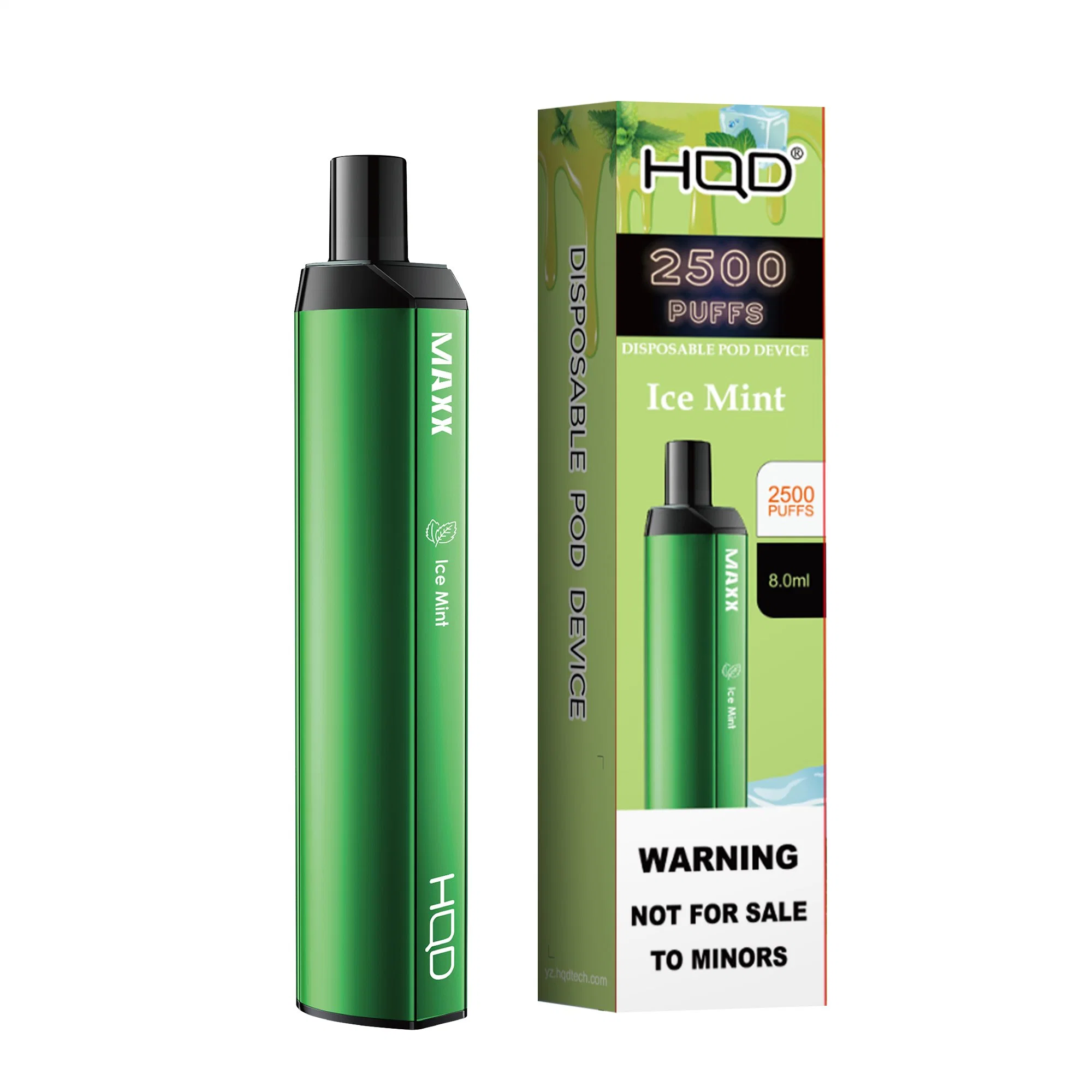 Hqd Vape desechables de Producto: H057-Maxx 2500 inhalaciones con ricos sabores Más de 40