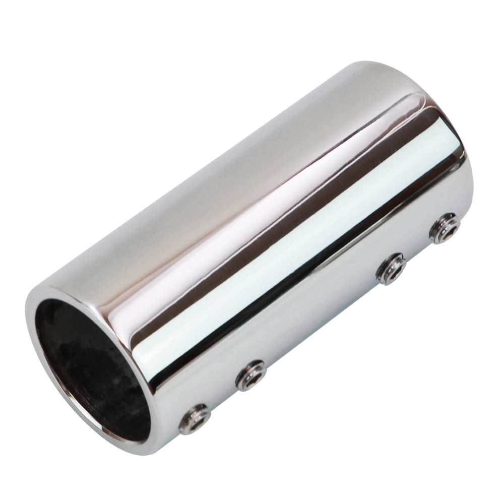 Stainless Steel 316 Boat 2 Way Elbow Straight Connector Railing Pipe Fittings Elbow Marine Hardware Accessories