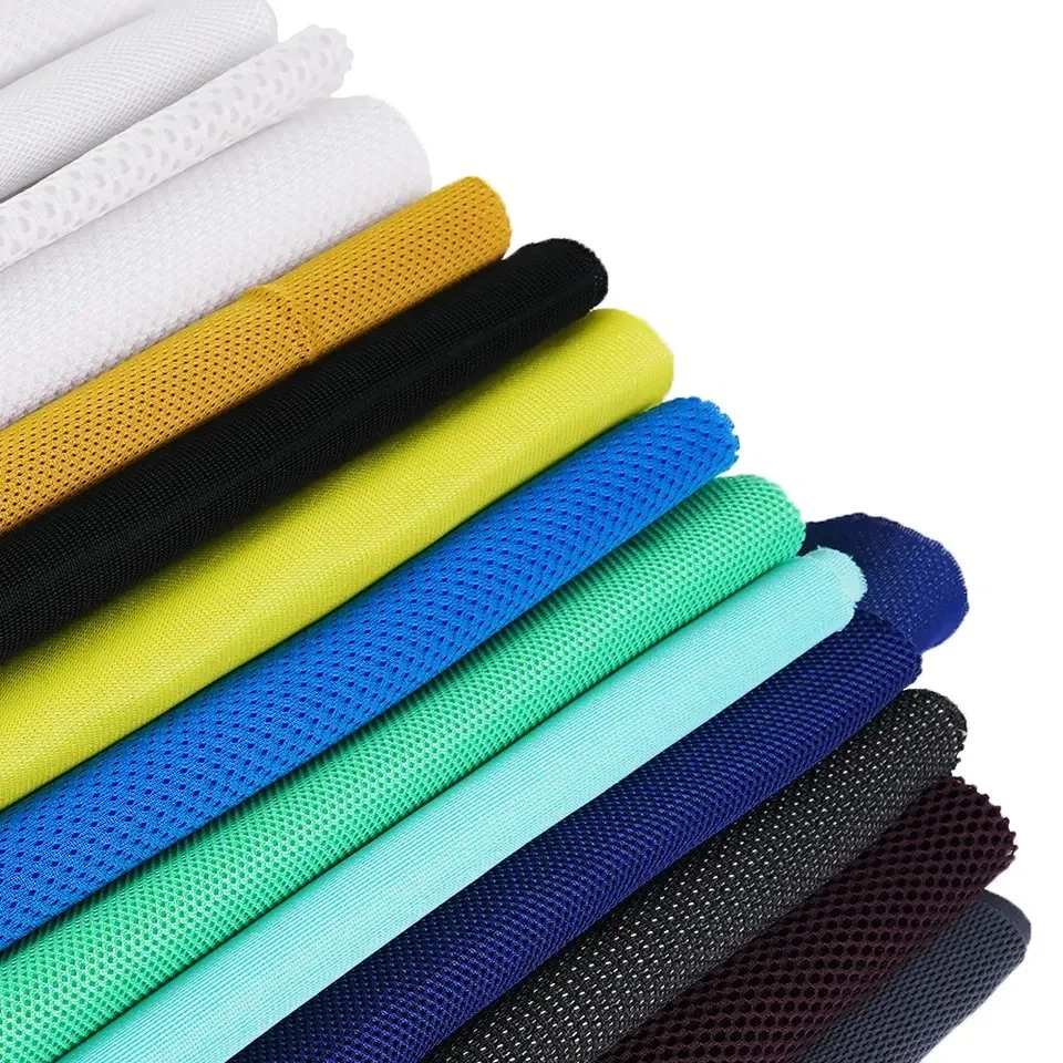 100% Polyester 3D Spacer Air Layer Sandwich Mesh Fabric for Sport Shoes