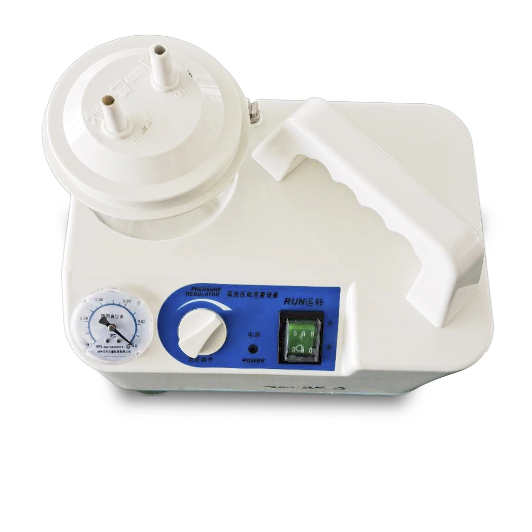 9e-B CE&ISO13485 Lightweight Oil-Free Portable Phlegm Suction Machine with Humanized Design for Medical Equipment