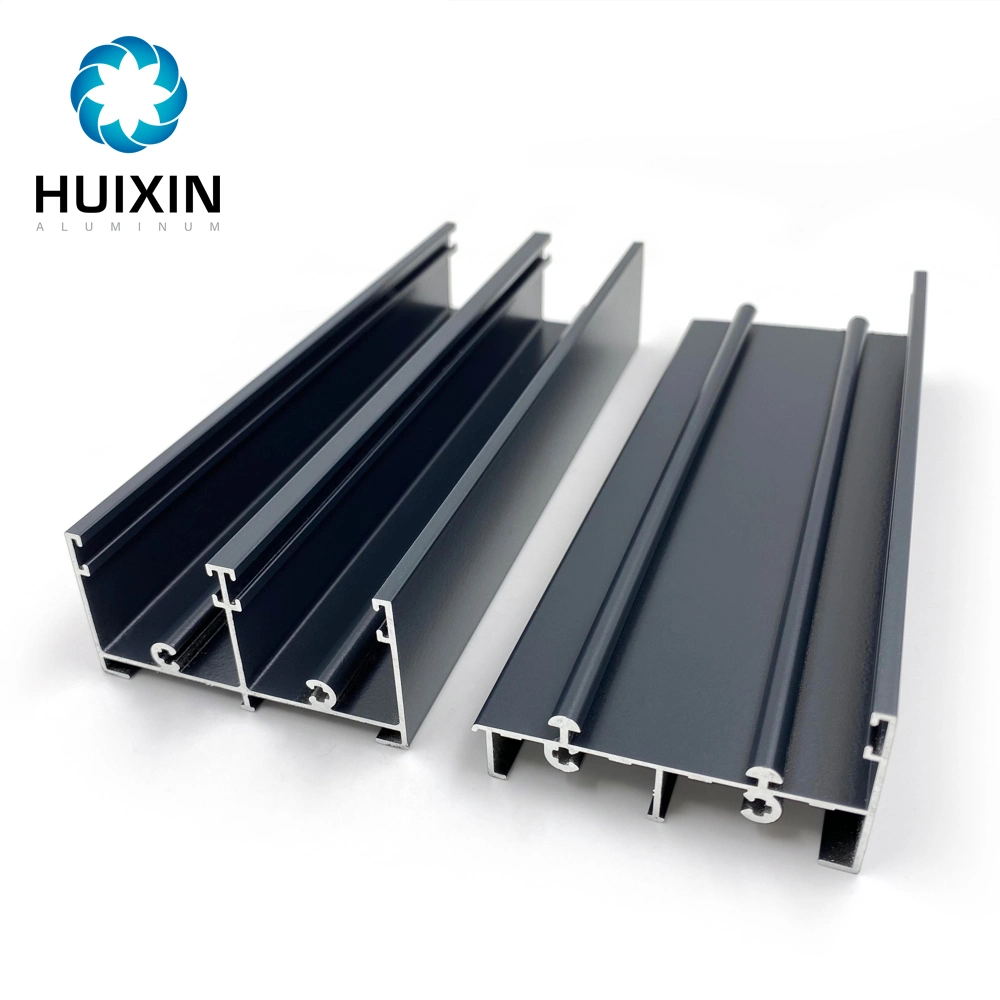 Huixin Standard Südafrika Aluminium-Fensterrahmen Für Schiebetüren Aluminium-Extrusionsprofile