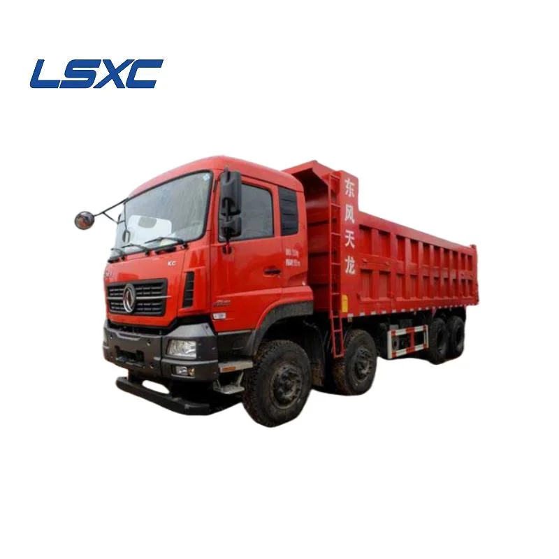 High Horsepower and Large Loading Capacity Dongfeng 12 Wheels Cummins Engine Forward Dump Trucks