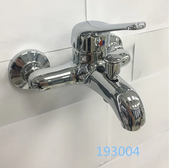 Building Materials Bathroom Faucet Wall Mounted Bath Mixer