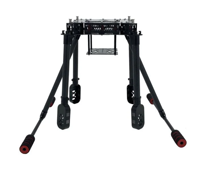 Personalização de suporte 750 mm Wheelbase Agriculture Kit de estrutura de drones dobrável e. Estrutura de corpo de VANT Professional amovível