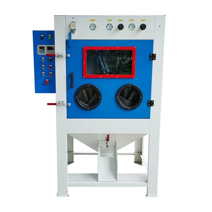 Automatic Sand Blasting Cabinet with Tumble Basket