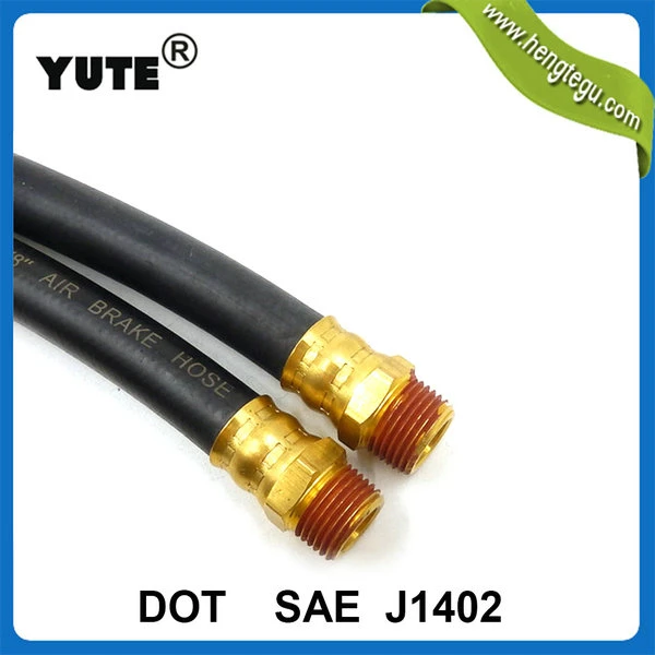 DOT Approved Air Pressure 3/8 Inch Brake Hose with Fitting